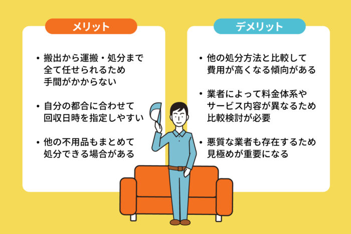 不用品回収業者に依頼する