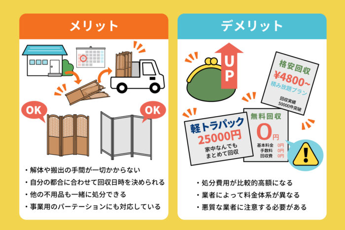 不用品回収業者に依頼する