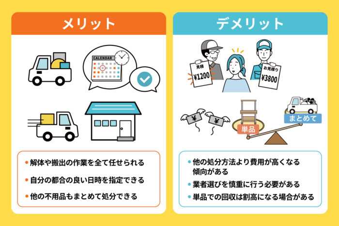 不用品回収業者に依頼する